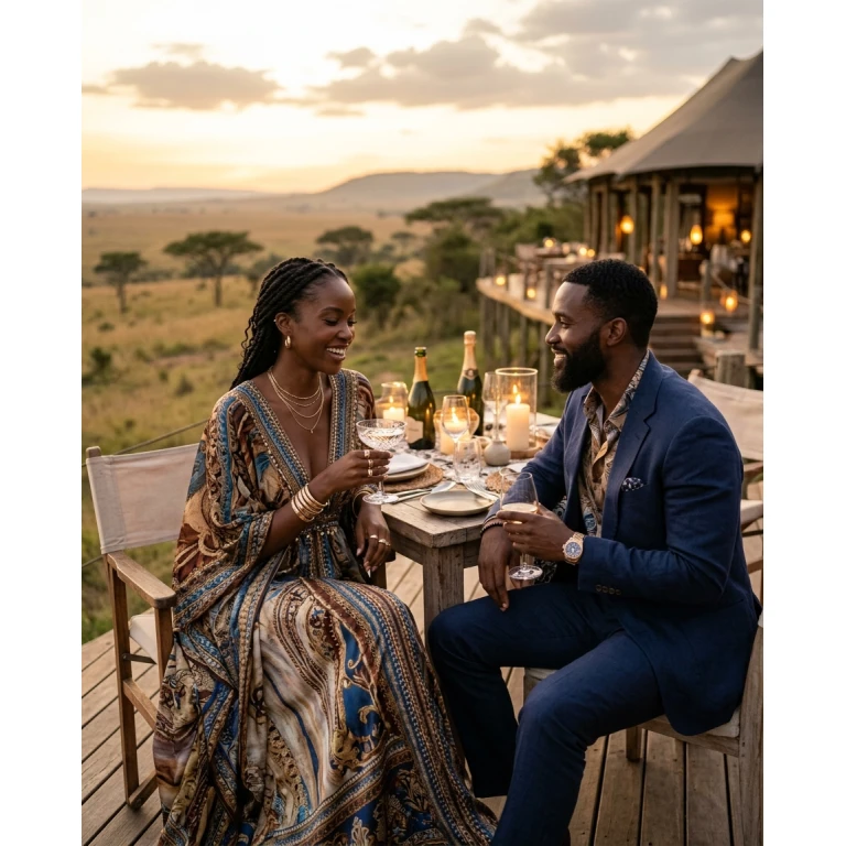 Gemma Deeks Style Guide: Resort Wear Date night in Kenya Summer 2026