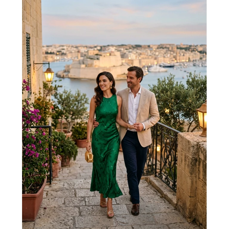 Gemma Deeks Style Guide: Resort Wear Date night in Malta Summer 2026