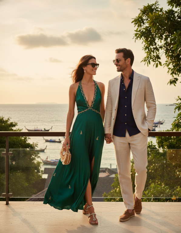 Gemma Deeks Style Guide: Resort Wear Date night in Phuket Summer 2026