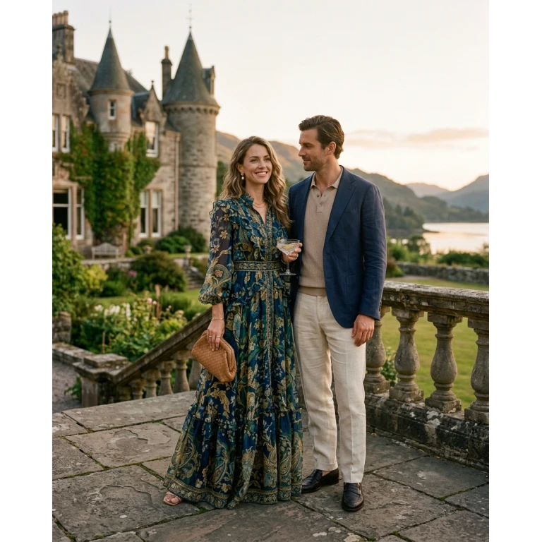 Gemma Deeks Style Guide: Resort Wear Date night in Scotland Summer 2026
