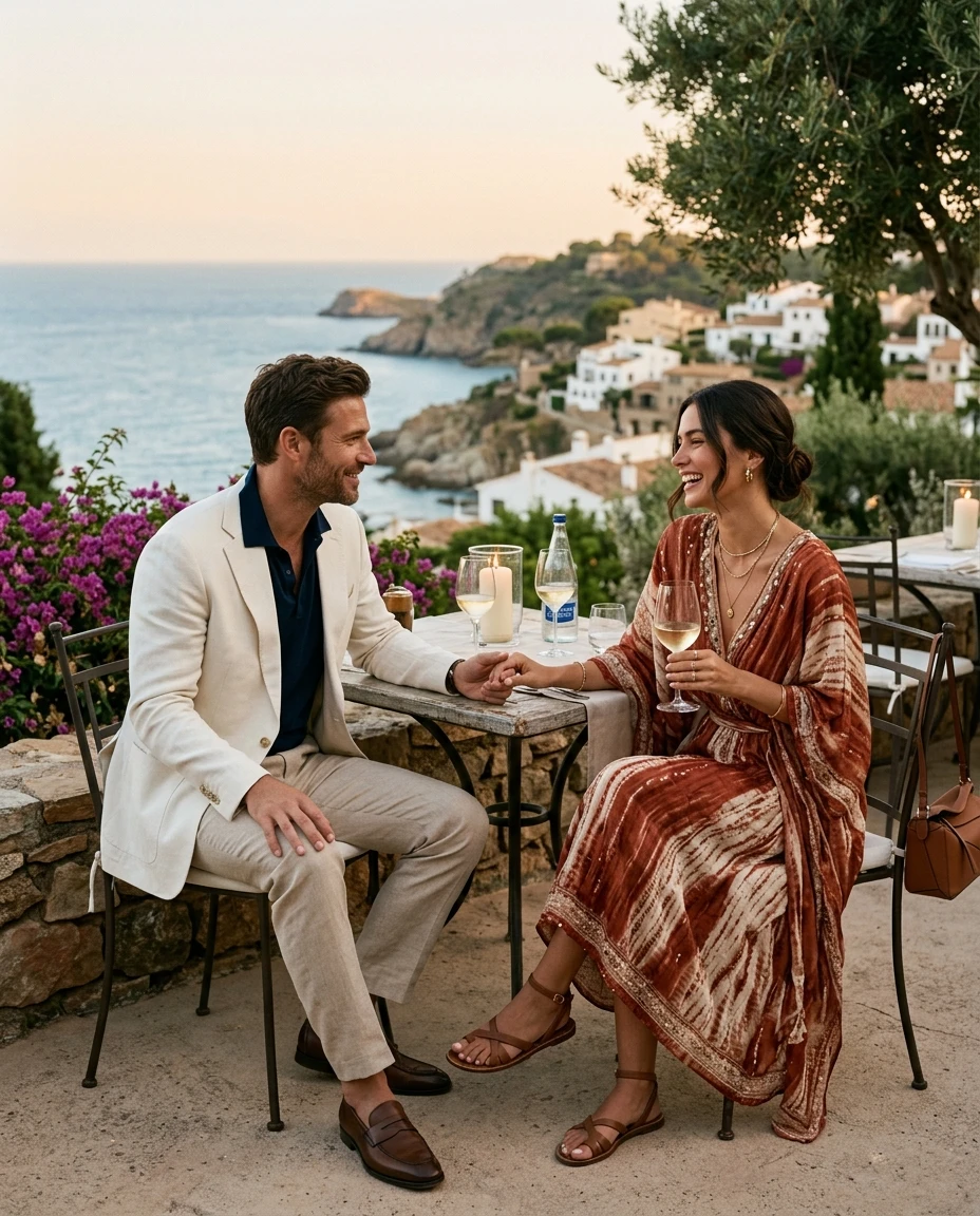 Gemma Deeks Style Guide: Resort Wear Date night in Spain Summer 2026