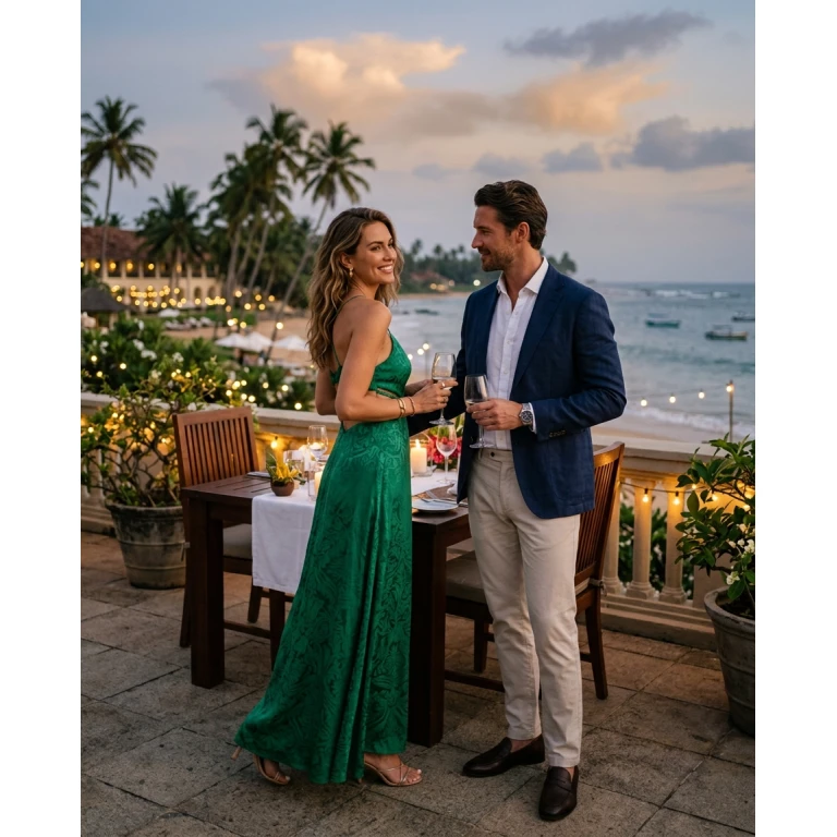 Gemma Deeks Style Guide: Resort Wear Date night in Sri Lanka Summer 2026