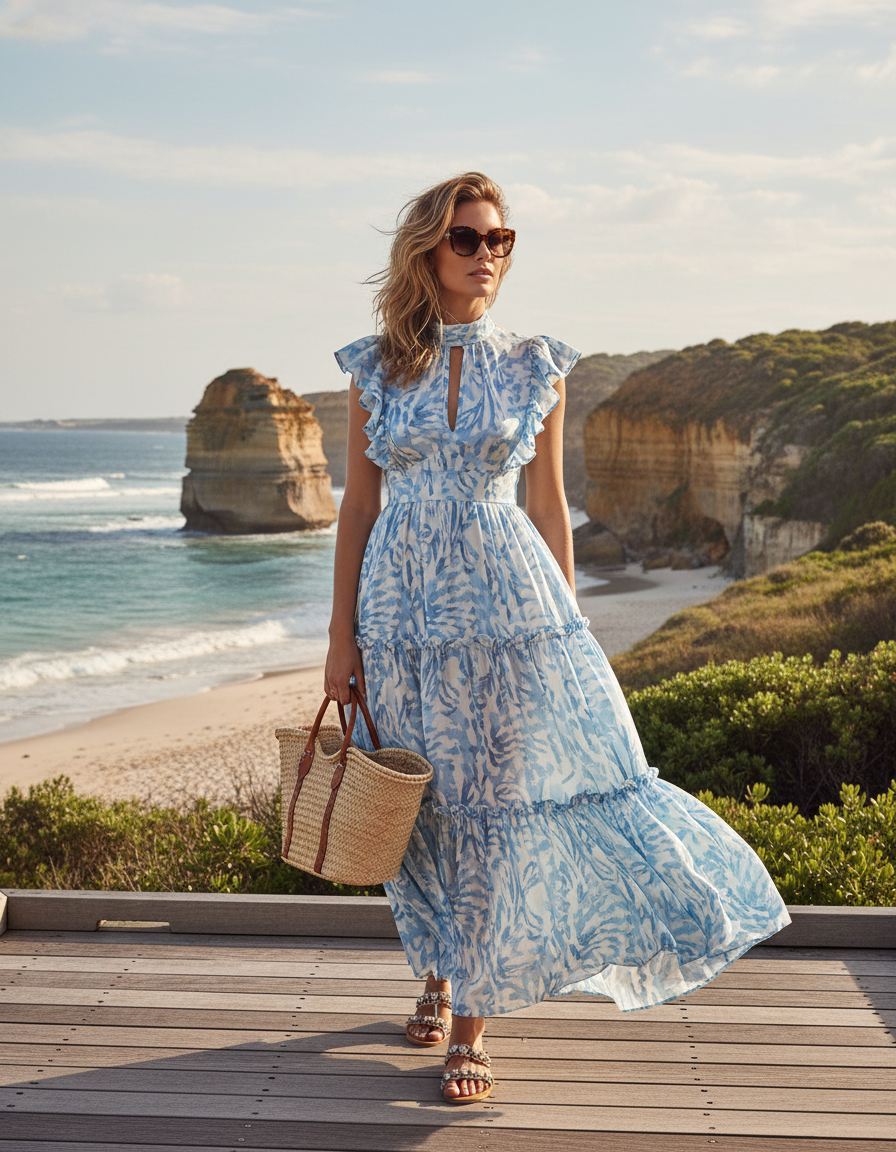 Gemma Deeks Style Guide: Resort Wear Designer Summer Dresses in Australia Summer 2026
