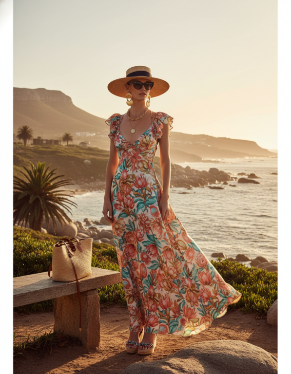 Gemma Deeks Style Guide: Resort Wear Designer Summer Dresses in South Africa Summer 2026