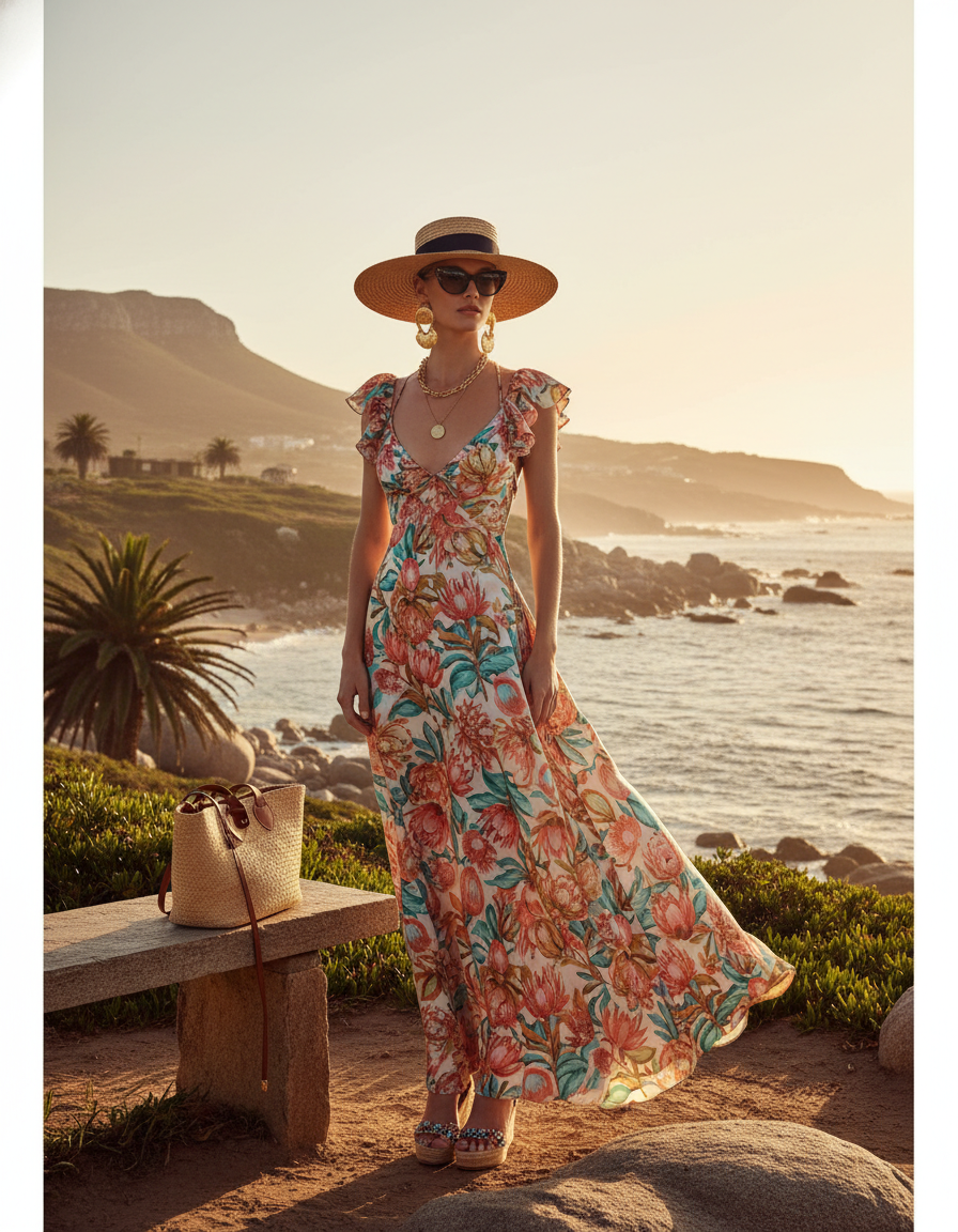Gemma Deeks Style Guide: Resort Wear Designer Summer Dresses in South Africa Summer 2026