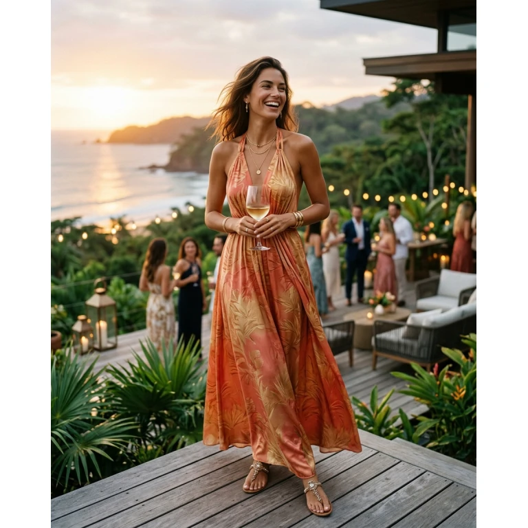 Gemma Deeks Style Guide: Resort Wear Holiday parties in Costa Rica Summer 2026