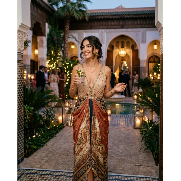 Gemma Deeks Style Guide: Resort Wear Holiday parties in Moroco Summer 2026