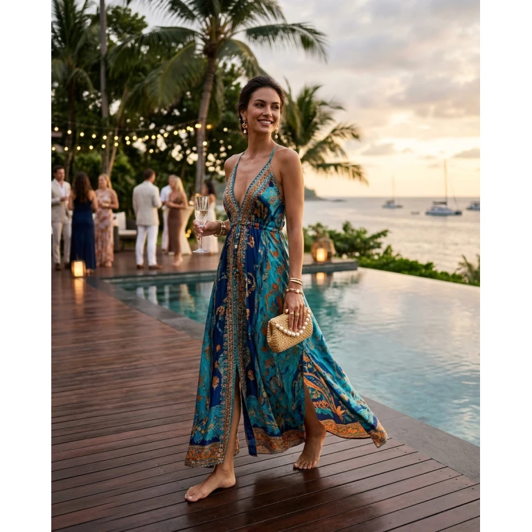 Gemma Deeks Style Guide: Resort Wear Holiday parties in Phuket Summer 2026