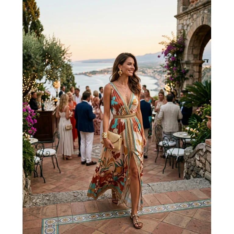 Gemma Deeks Style Guide: Resort Wear Holiday parties in Sicily Summer 2026