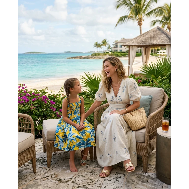 Gemma Deeks Style Guide: Resort Wear Mother’s Day in Bahamas Summer 2026