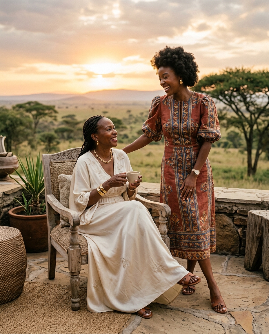 Gemma Deeks Style Guide: Resort Wear Mother’s Day in Kenya Summer 2026
