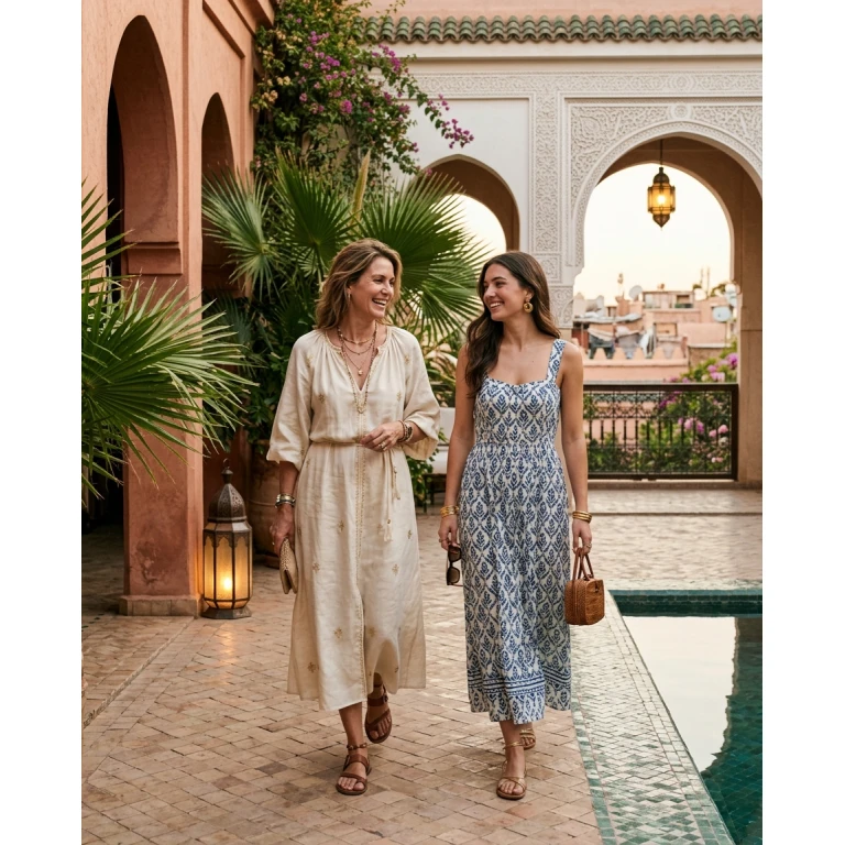 Gemma Deeks Style Guide: Resort Wear Mother’s Day in Marrakech Summer 2026