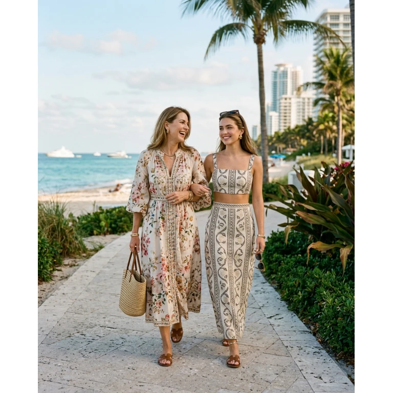 Gemma Deeks Style Guide: Resort Wear Mother’s Day in Miami Summer 2026