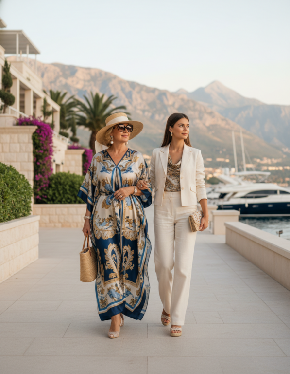 Gemma Deeks Style Guide: Resort Wear Mother’s Day in Montenegro Summer 2026