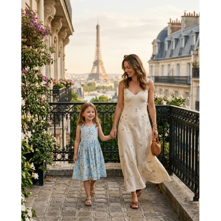 Gemma Deeks Style Guide: Resort Wear Mother’s Day in Paris Summer 2026