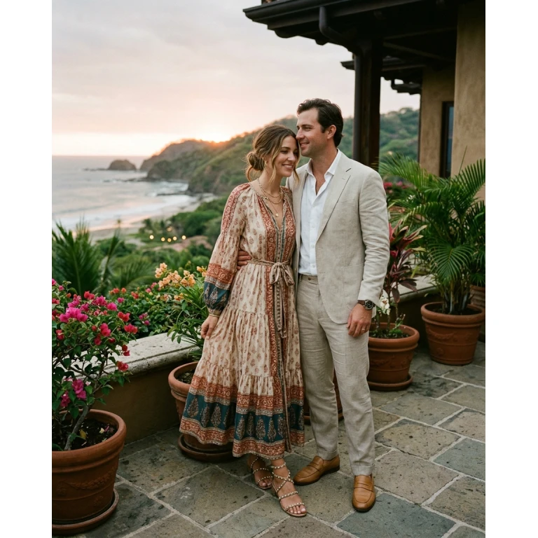 Gemma Deeks Style Guide: Semi Formal Anniversary in Costa Rica Summer 2026