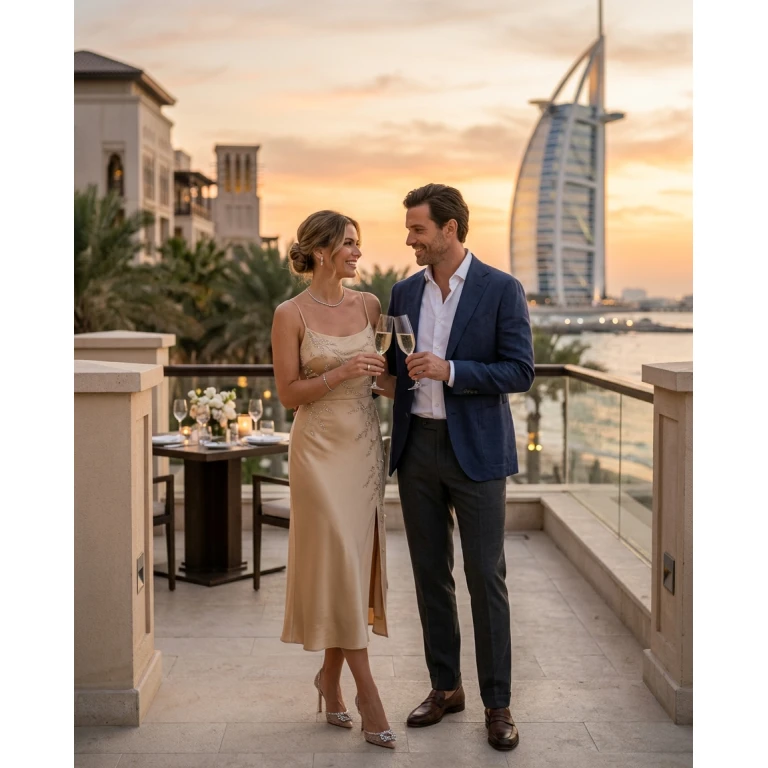 Gemma Deeks Style Guide: Semi Formal Anniversary in Dubai Summer 2026