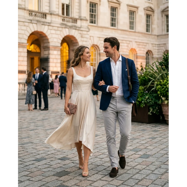 Gemma Deeks Style Guide: Semi Formal Anniversary in London Summer 2026