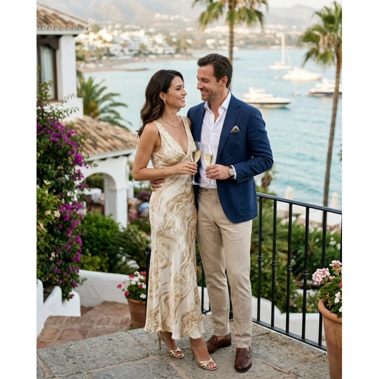 Gemma Deeks Style Guide: Semi Formal Anniversary in Marbella Summer 2026