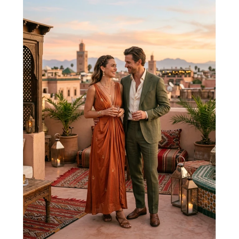 Gemma Deeks Style Guide: Semi Formal Anniversary in Moroco Summer 2026
