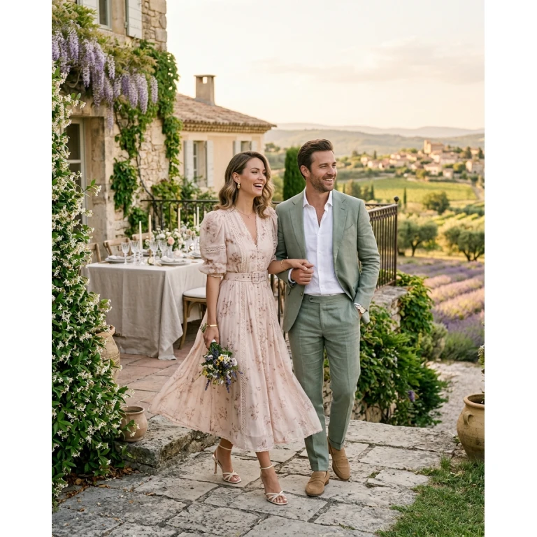 Gemma Deeks Style Guide: Semi Formal Anniversary in Provence France Summer 2026