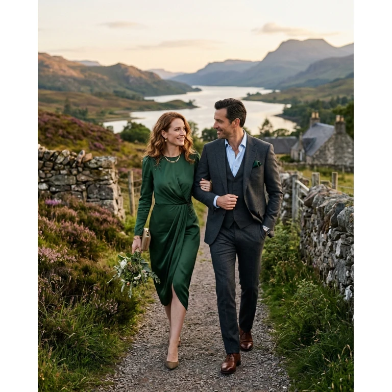 Gemma Deeks Style Guide: Semi Formal Anniversary in Scotland Summer 2026