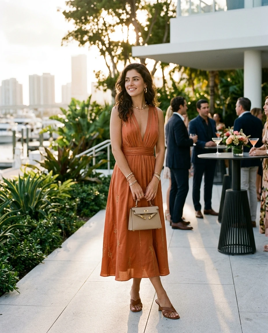 Gemma Deeks Style Guide: Semi Formal Birthday in Miami Summer 2026