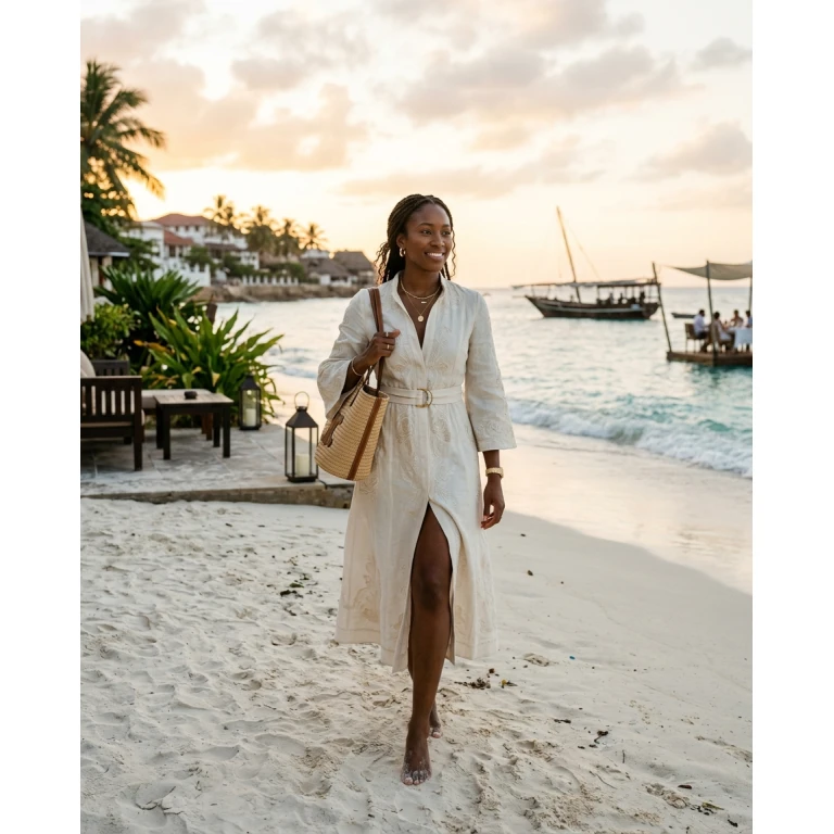 Gemma Deeks Style Guide: Semi Formal Birthday in Zanzibar Summer 2026