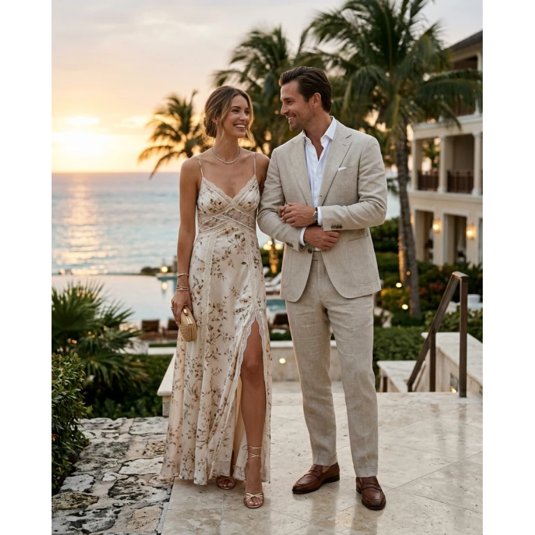 Gemma Deeks Style Guide: Semi Formal Date night in Bahamas Summer 2026