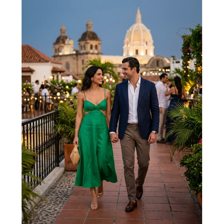 Gemma Deeks Style Guide: Semi Formal Date night in Colombia Summer 2026