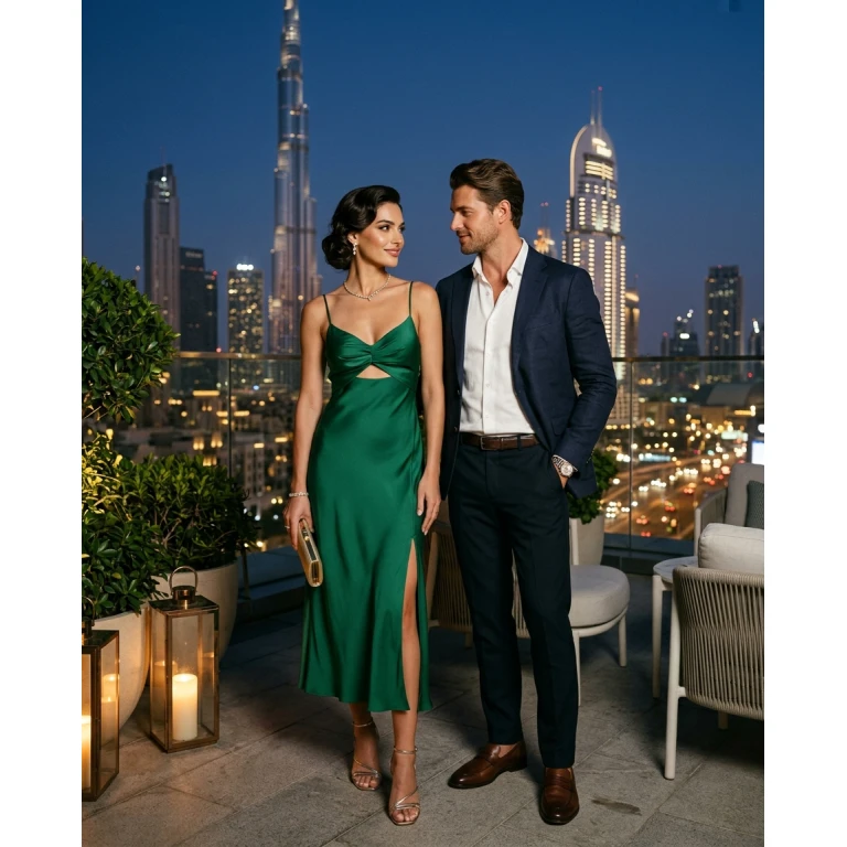 Gemma Deeks Style Guide: Semi Formal Date night in Dubai Summer 2026