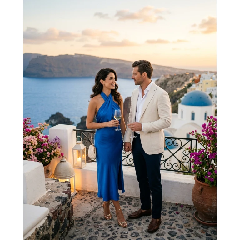 Gemma Deeks Style Guide: Semi Formal Date night in Greece Summer 2026