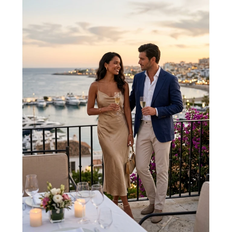 Gemma Deeks Style Guide: Semi Formal Date night in Marbella Summer 2026