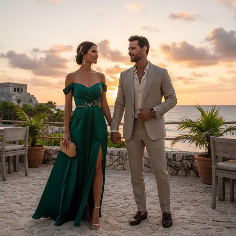 Gemma Deeks Style Guide: Semi Formal Date night in Mexico Summer 2026