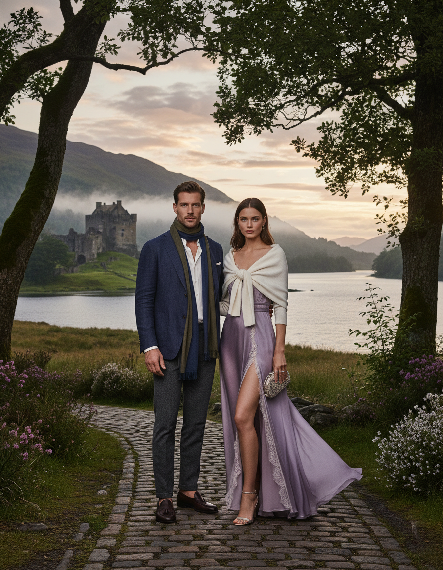 Gemma Deeks Style Guide: Semi Formal Date night in Scotland Summer 2026