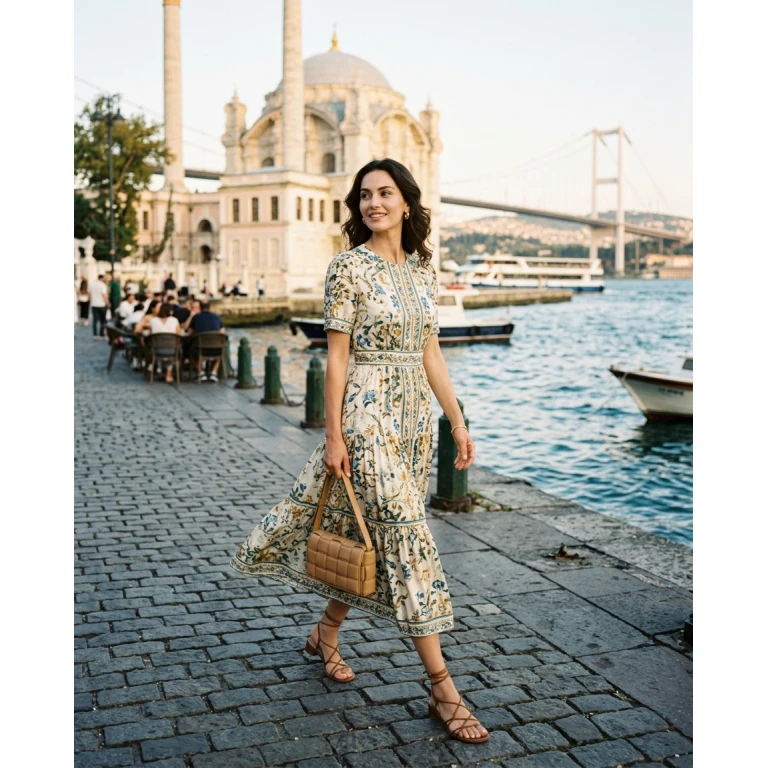 Gemma Deeks Style Guide: Semi Formal Designer Summer Dresses in Istanbul Summer 2026