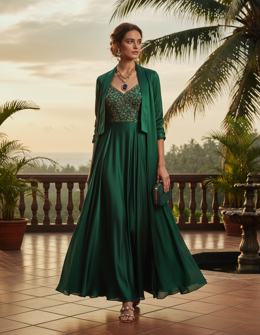 Gemma Deeks Style Guide: Semi Formal dinner outfit in Sri Lanka Summer 2026
