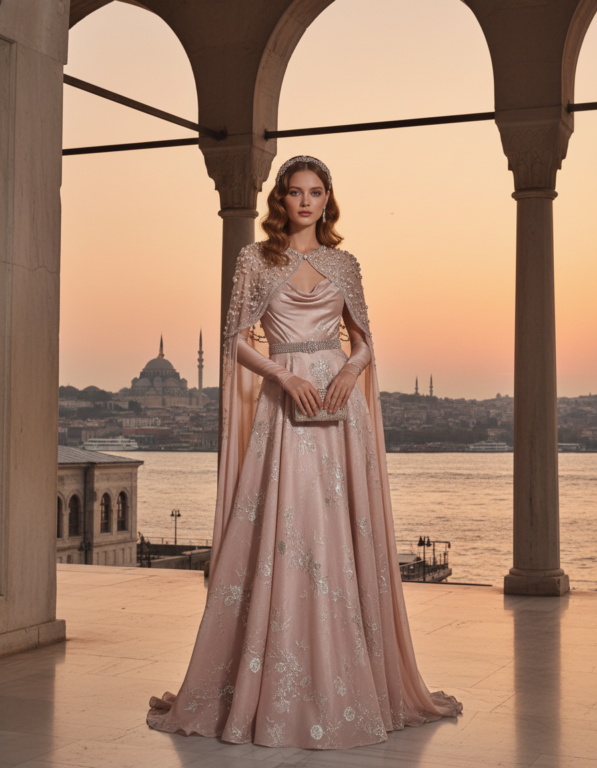 Gemma Deeks Style Guide: Semi Formal gala gown in Istanbul Summer 2026