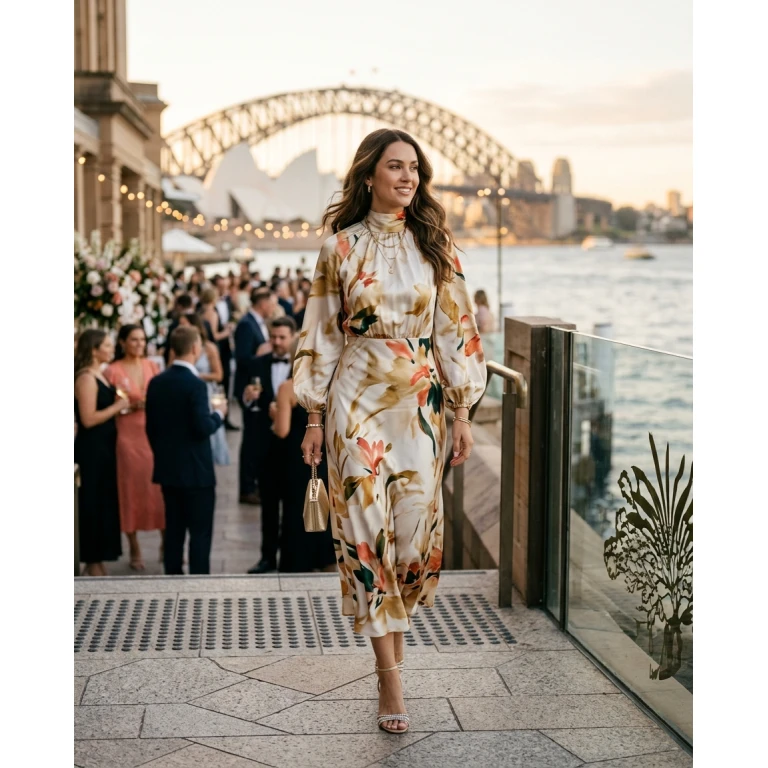 Gemma Deeks Style Guide: Semi Formal Holiday parties in Australia Summer 2026