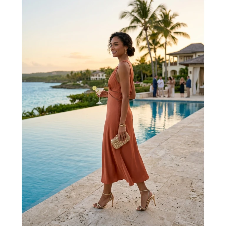 Gemma Deeks Style Guide: Semi Formal Holiday parties in La Romana Summer 2026