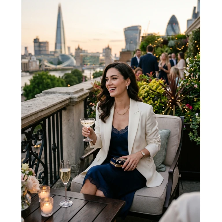 Gemma Deeks Style Guide: Semi Formal Holiday parties in London Summer 2026