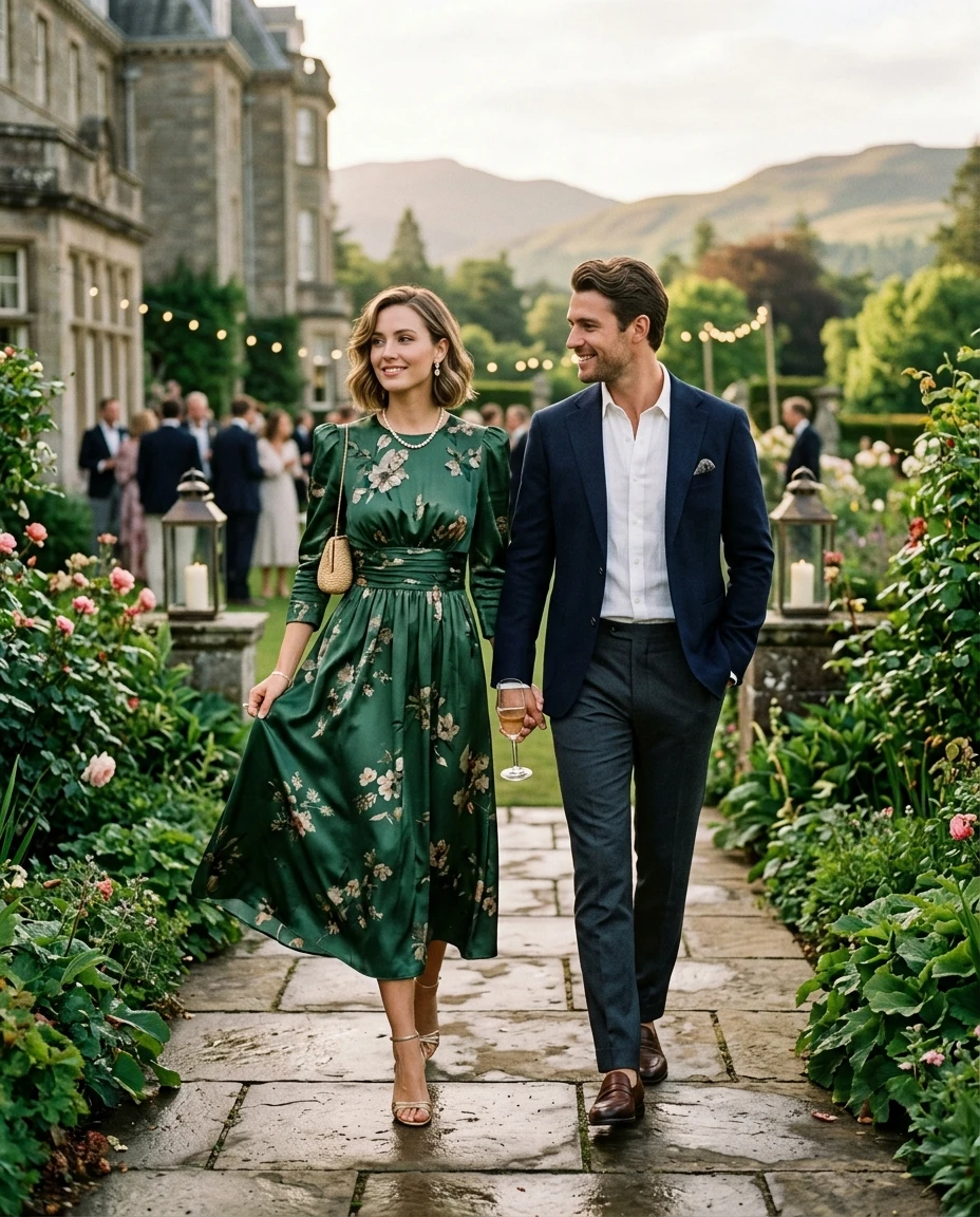 Gemma Deeks Style Guide: Semi Formal Holiday parties in Scotland Summer 2026