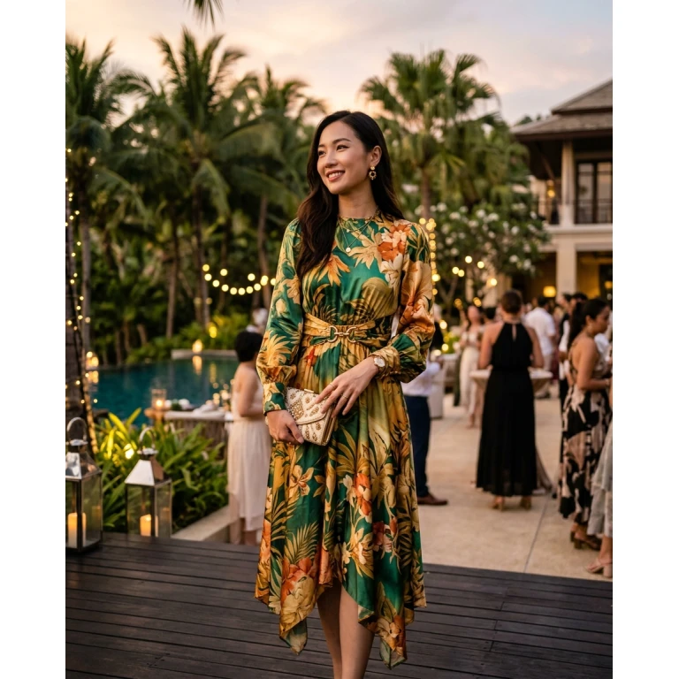 Gemma Deeks Style Guide: Semi Formal Holiday parties in Thailand Summer 2026