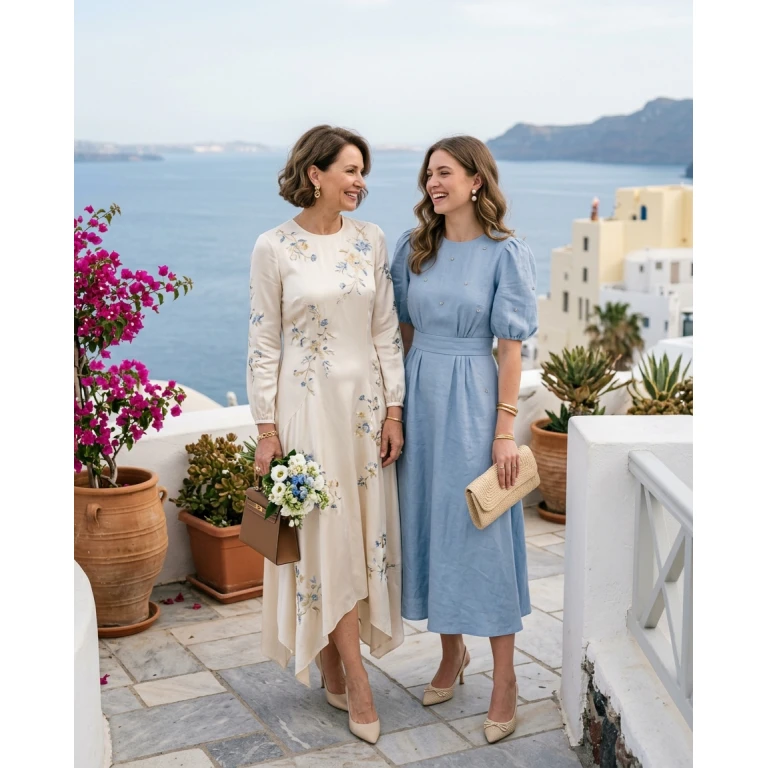 Gemma Deeks Style Guide: Semi Formal Mother’s Day in Greece Summer 2026