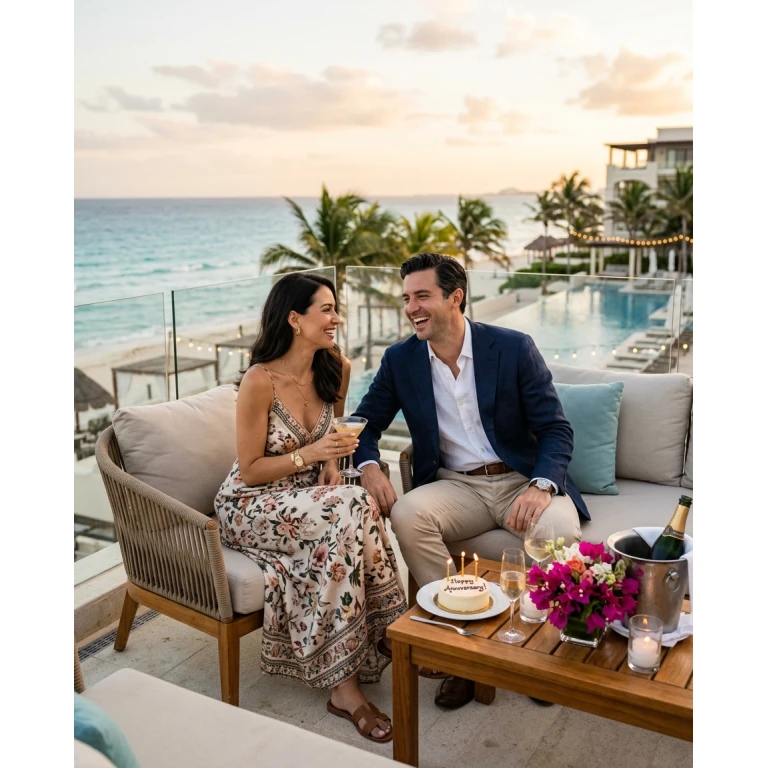 Gemma Deeks Style Guide: Smart Casual Anniversary in Cancun Summer 2026