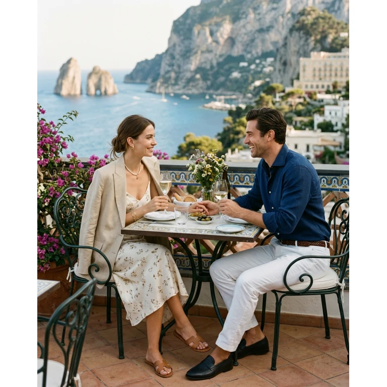 Gemma Deeks Style Guide: Smart Casual Anniversary in Capri Summer 2026