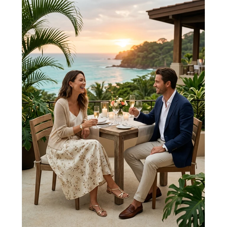 Gemma Deeks Style Guide: Smart Casual Anniversary in Costa Rica Summer 2026