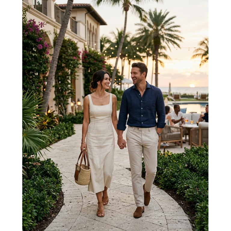 Gemma Deeks Style Guide: Smart Casual Anniversary in Florida Summer 2026