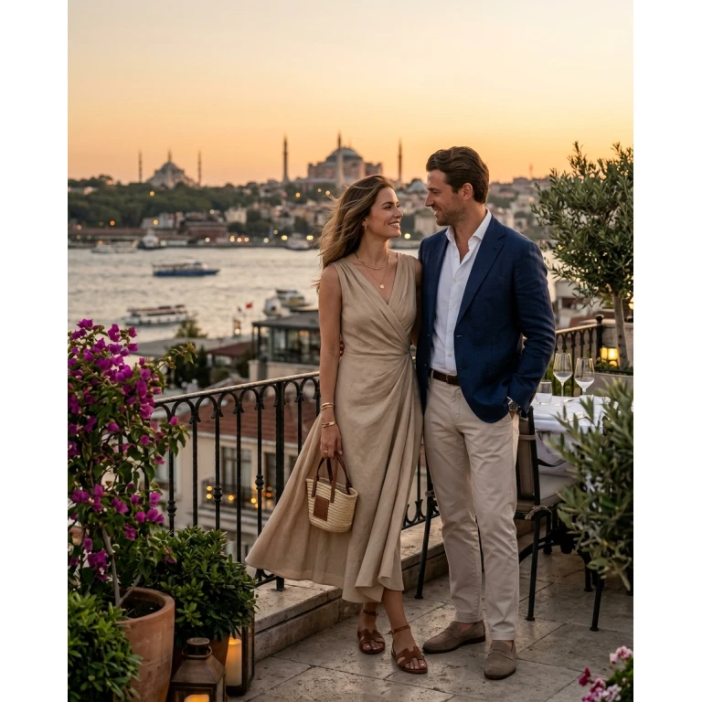 Gemma Deeks Style Guide: Smart Casual Anniversary in Istanbul Summer 2026