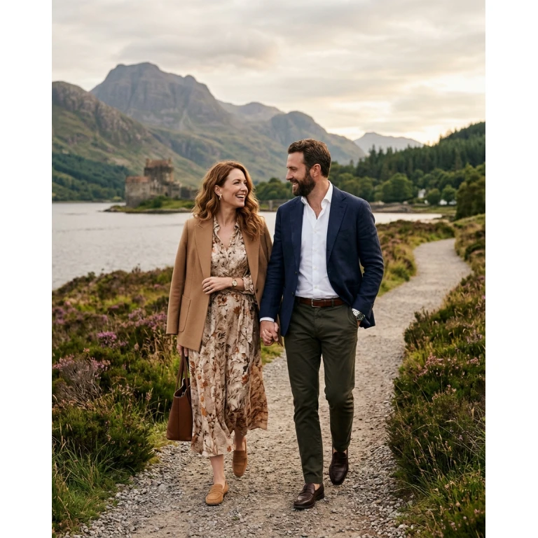 Gemma Deeks Style Guide: Smart Casual Anniversary in Scotland Summer 2026